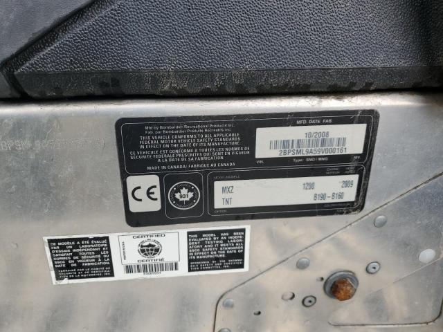 2009 SKIDOO MX Z TNT  
