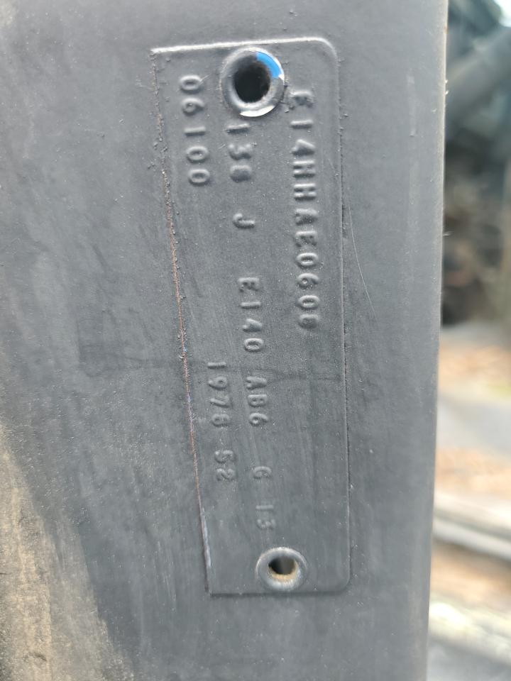 1981 Ford Uk VIN: E14HHAE0608 Lot: 59764145