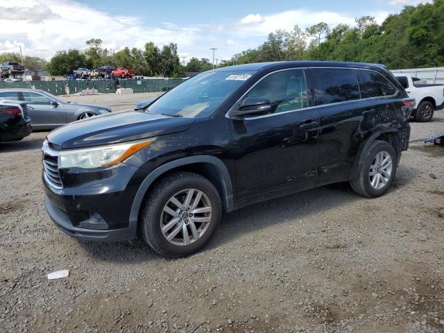 Паркетники TOYOTA HIGHLANDER 2016 Черный