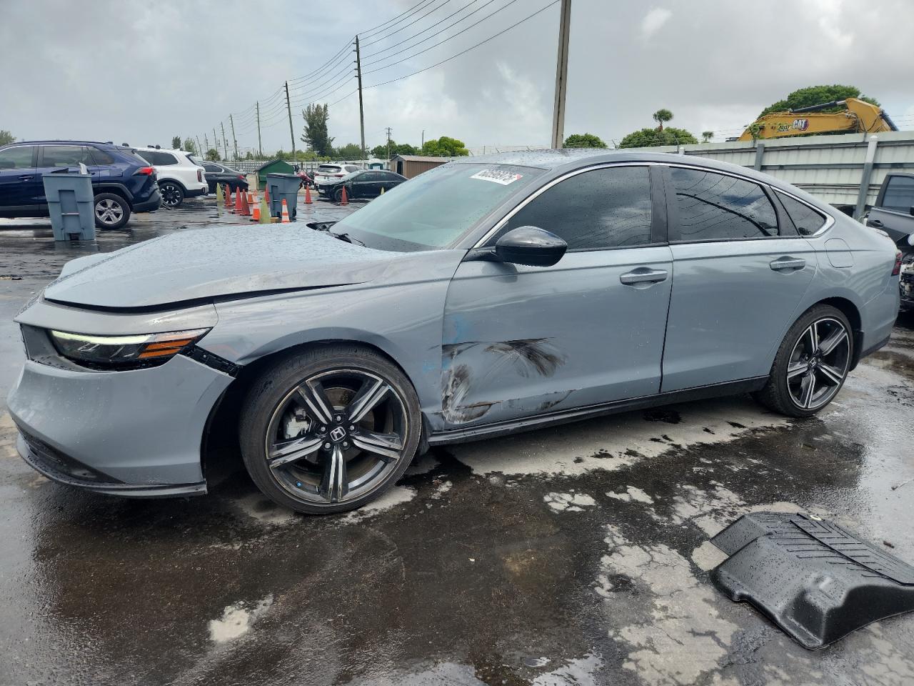 2023 Honda Accord Hybrid Sport продається в Miami, FL - Side