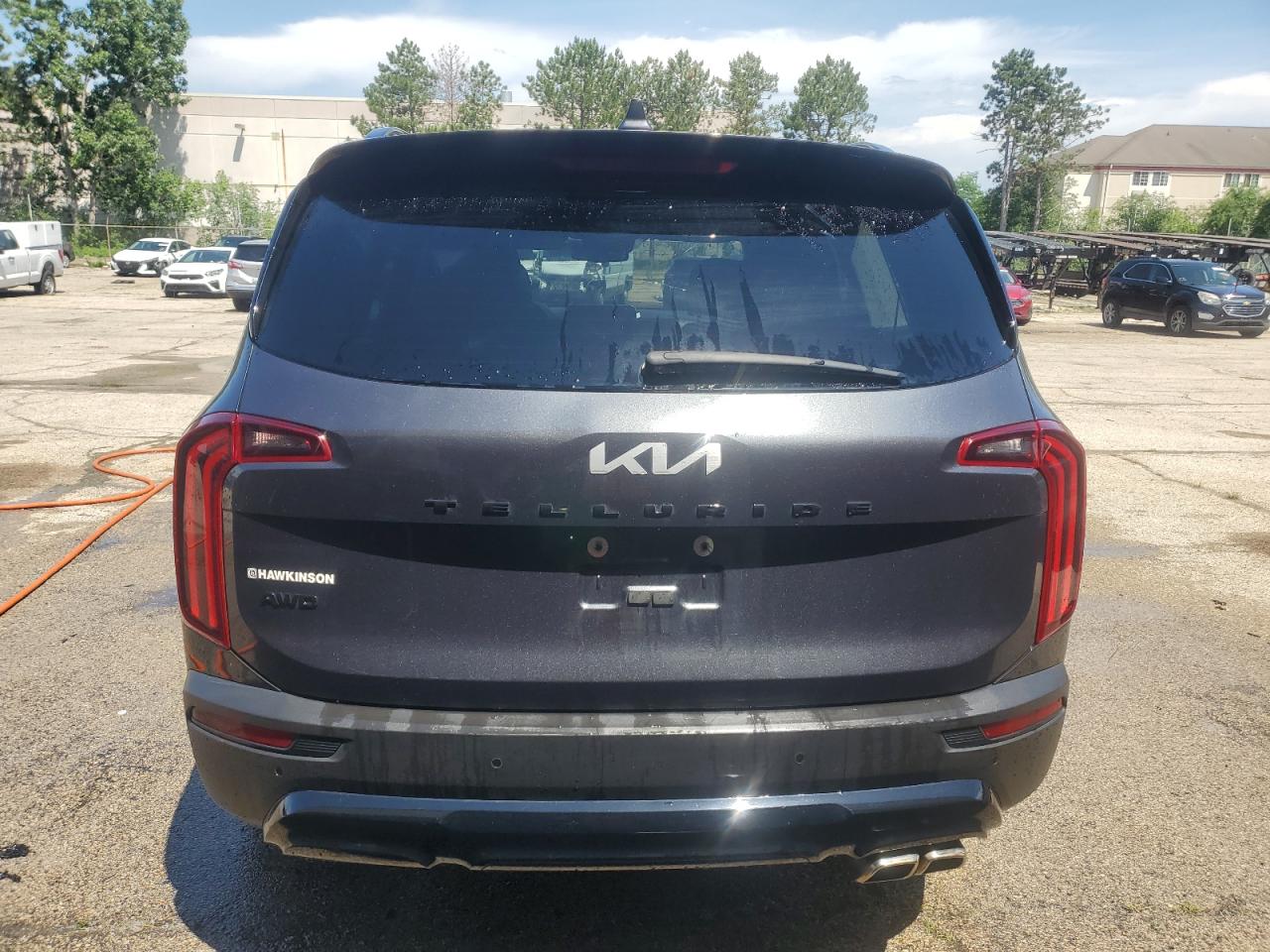 2022 Kia Telluride Ex VIN: 5XYP3DHC0NG202317 Lot: 61571795