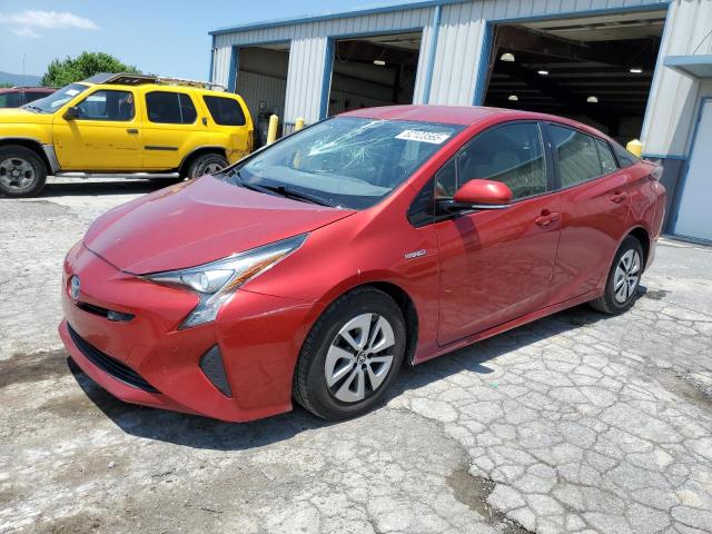  TOYOTA PRIUS 2017 Czerwony