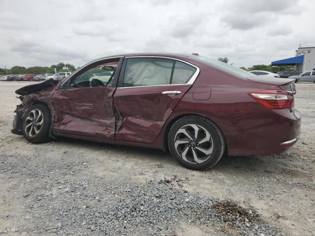  HONDA ACCORD 2016 Червоний