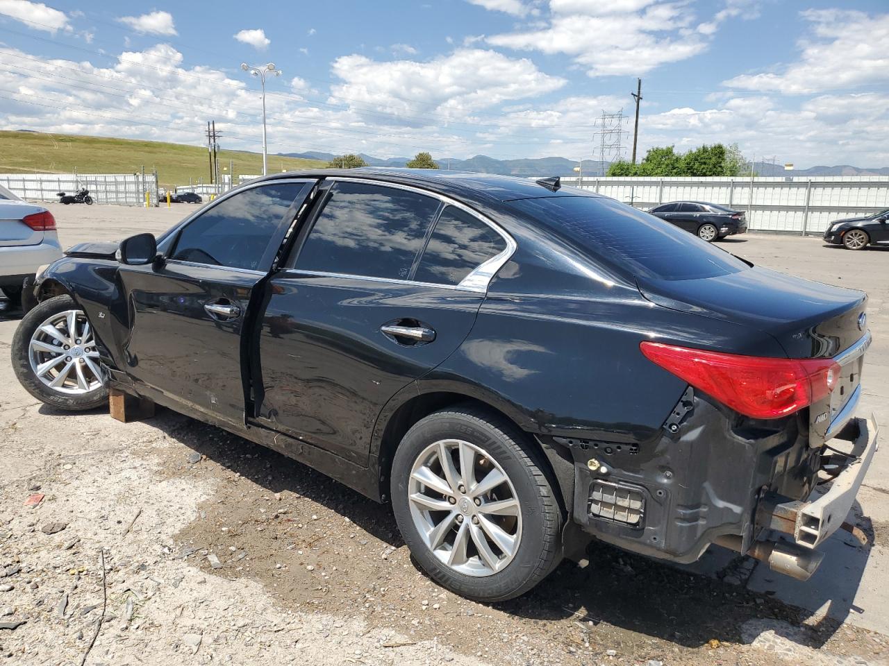 2014 Infiniti Q50 Base VIN: JN1BV7AR1EM695592 Lot: 59426805