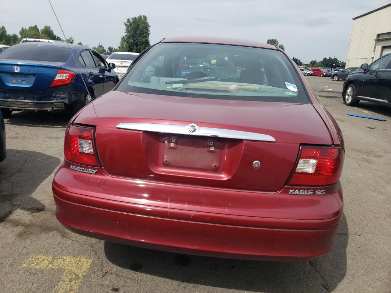 2003 Mercury Sable Gs VIN: 1MEFM50U13G633051 Lot: 62385965