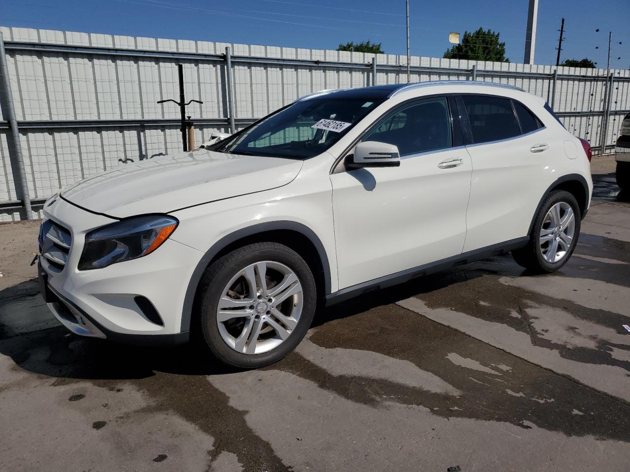 2016 Mercedes-Benz Gla 250 4Matic de vânzare în Littleton, CO - Side