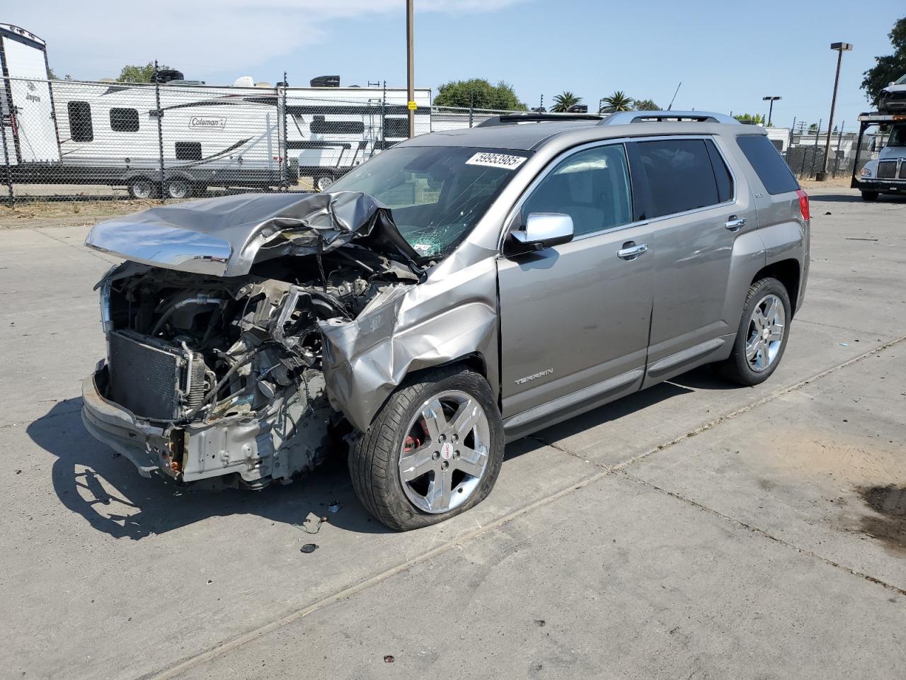 2012 Gmc Terrain Slt na sprzedaż w Sacramento, CA - Front End