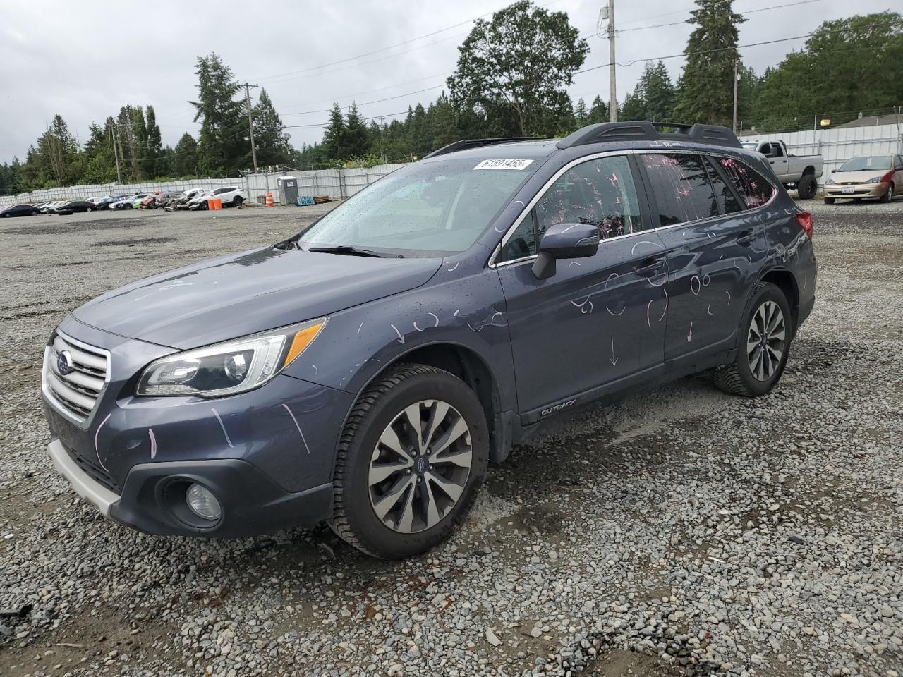 2017 Subaru Outback 3.6R Limited იყიდება Graham-ში, WA - Side