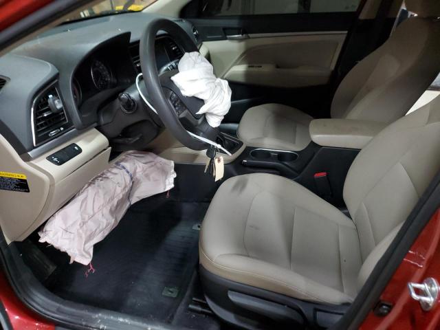  HYUNDAI ELANTRA 2017 Бургунди