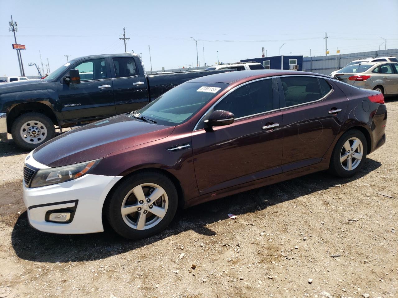 2015 Kia Optima Lx en Venta en Greenwood, NE - Vandalism