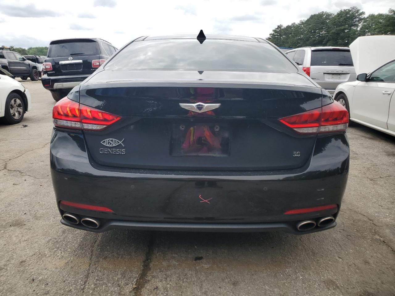 2015 Hyundai Genesis 5.0L VIN: KMHGN4JF9FU074413 Lot: 58755585