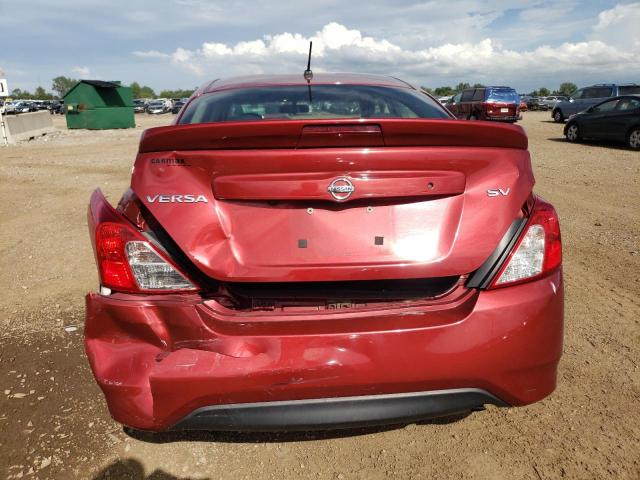  NISSAN VERSA 2019 Бургунди
