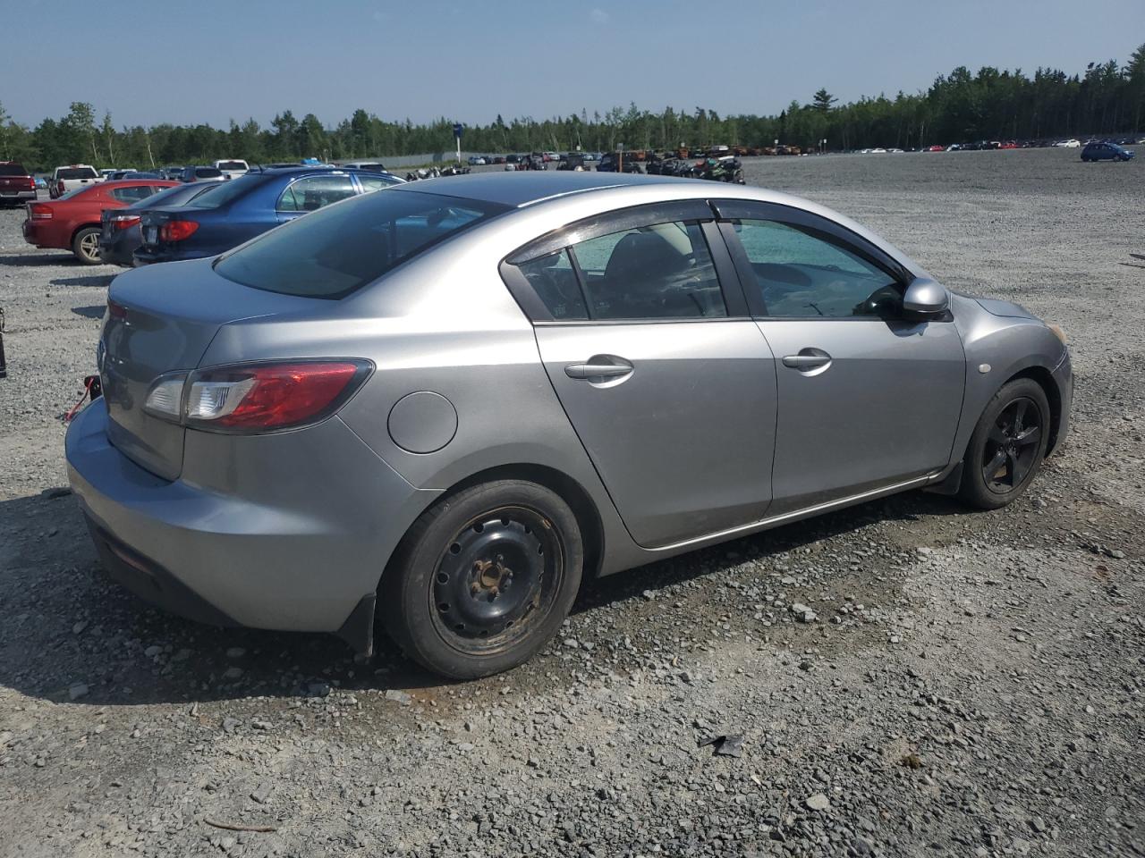 2010 Mazda 3 I silver null gas JM1BL1SFXA1322731 photo #4