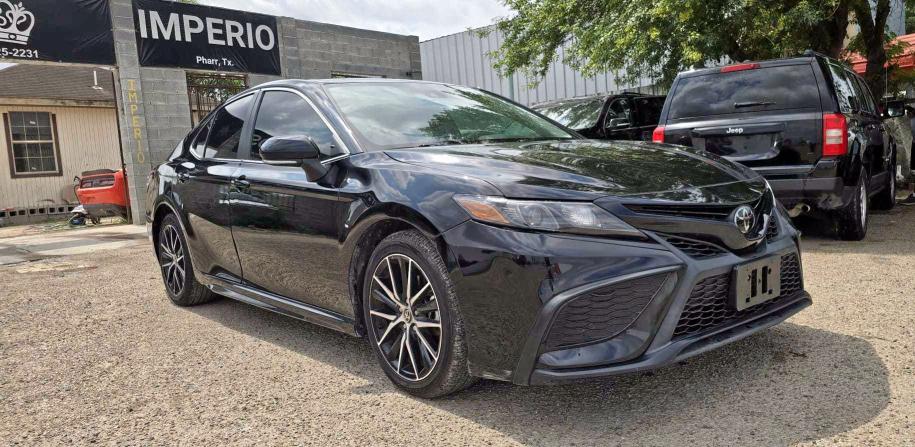  TOYOTA CAMRY 2022 Black
