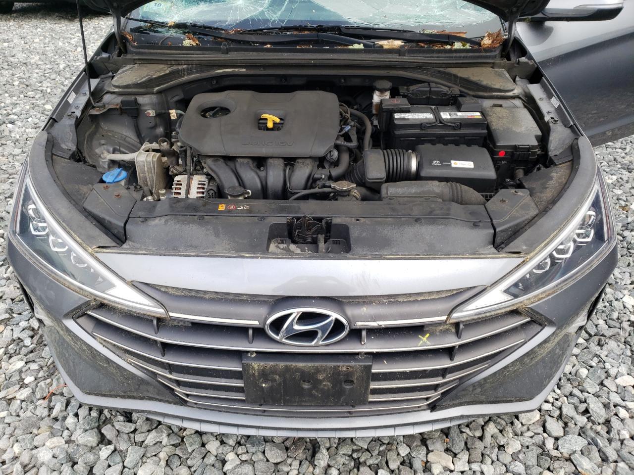2019 Hyundai Elantra Sel VIN: KMHD84LFXKU853594 Lot: 60958825