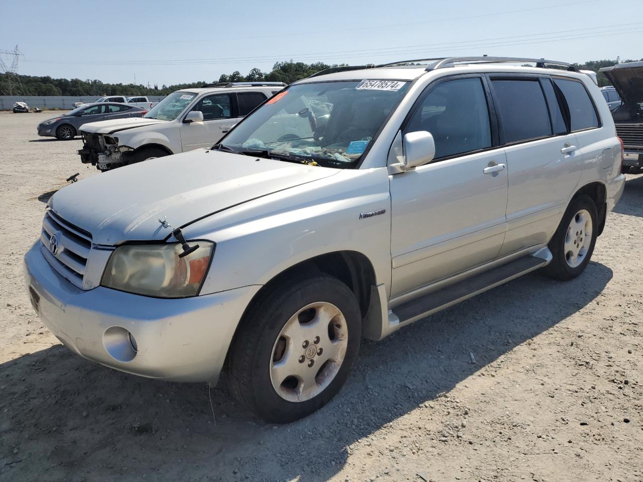 2004 Toyota Highlander zu verkaufen in Anderson, CA - Burn