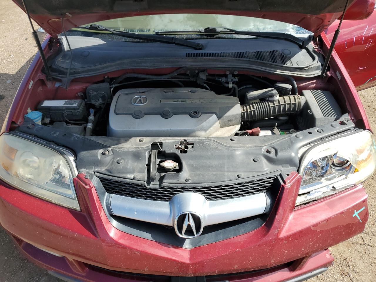 2005 Acura Mdx Touring VIN: 2HNYD18845H523543 Lot: 61679365