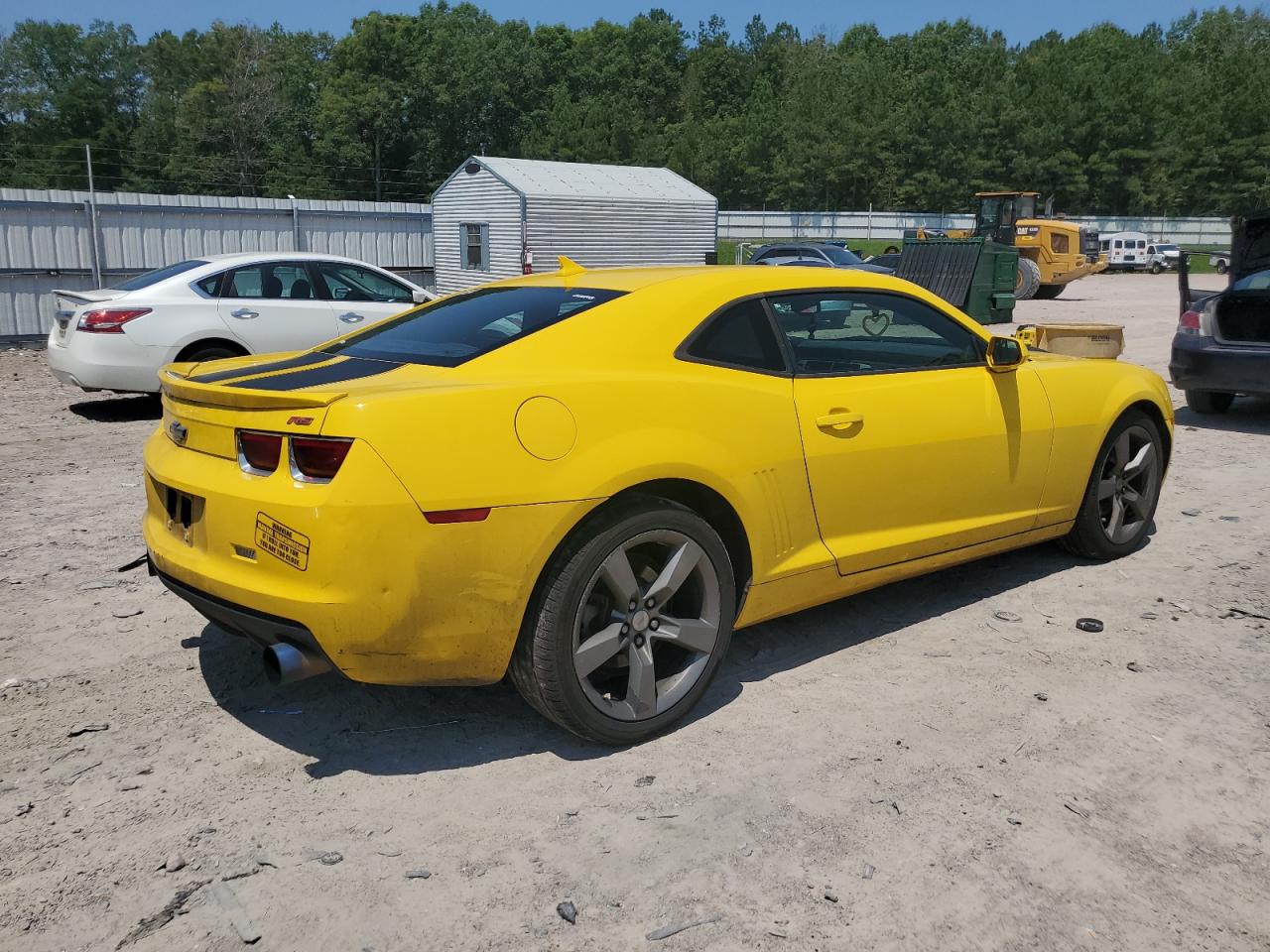 CHEVROLET CAMARO 2012 VIN 2G1FF1E32C9112691 zdjęcie 3