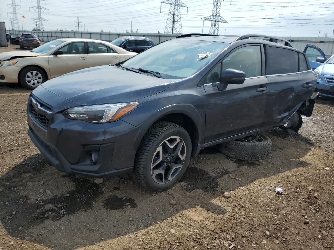 2019 Subaru Crosstrek Limited იყიდება Elgin-ში, IL - Rear End