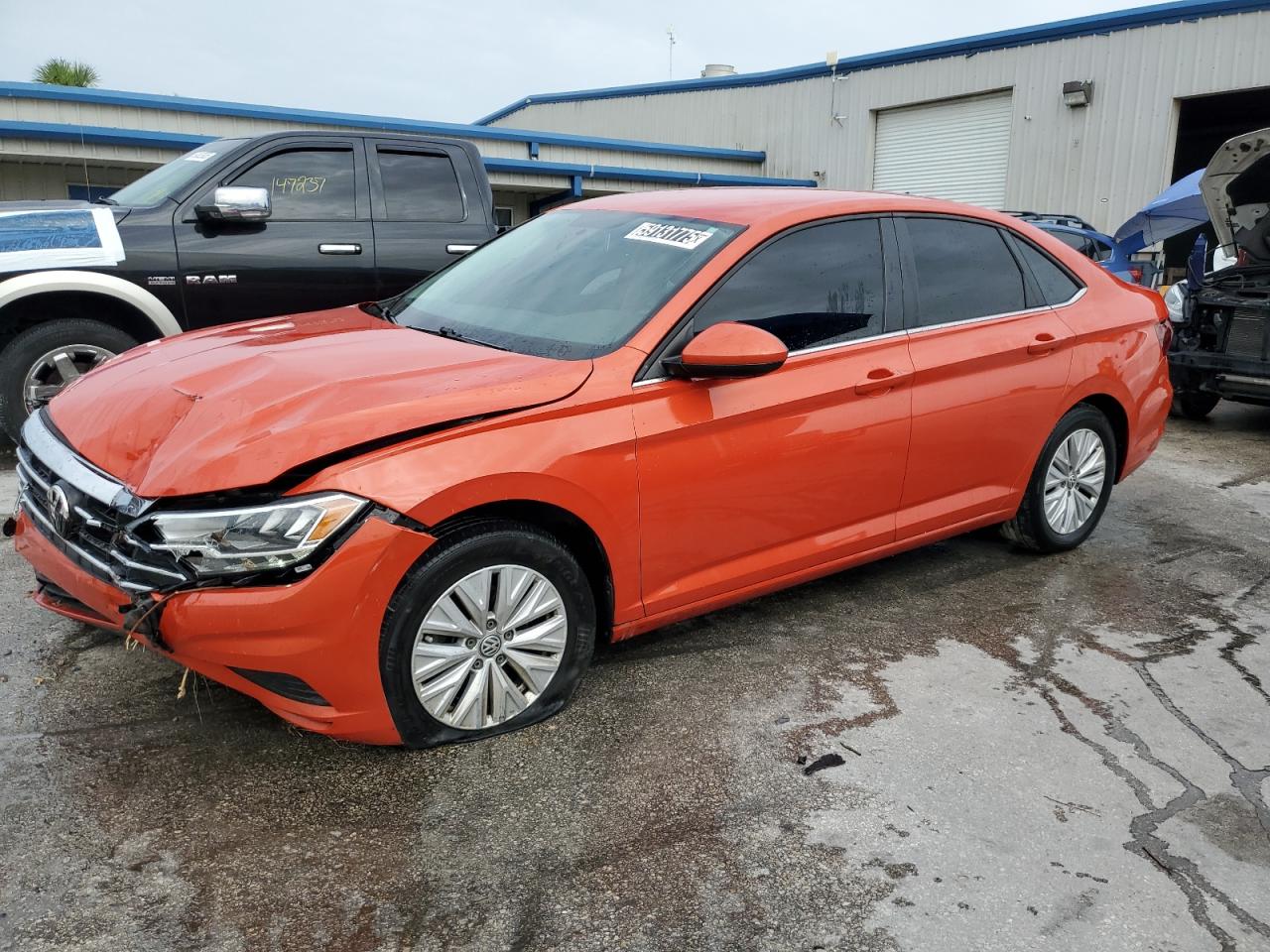 2019 Volkswagen Jetta S იყიდება Fort Pierce-ში, FL - Front End