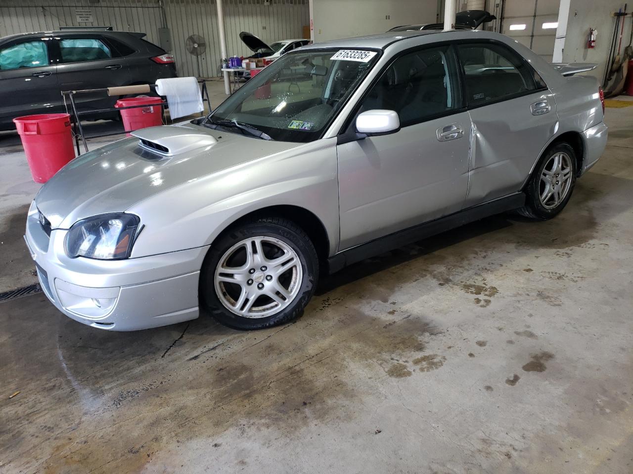 2004 Subaru Impreza Wrx silver null gas JF1GD29654H503011 photo #1