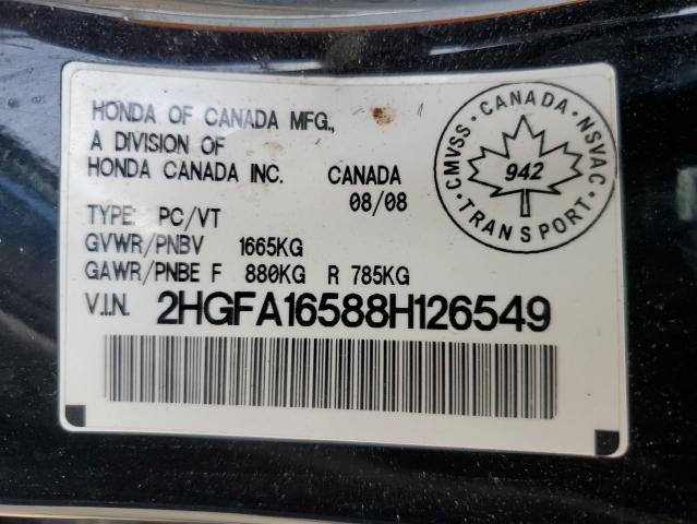 2008 HONDA CIVIC LX  