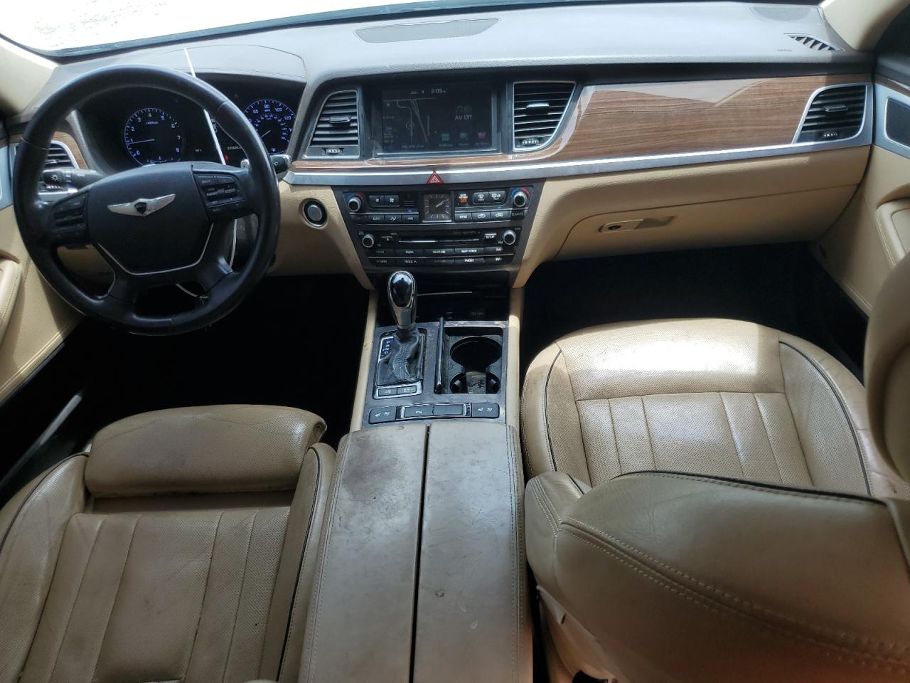 2015 Hyundai Genesis 3.8L VIN: KMHGN4JE8FU066763 Lot: 59203665