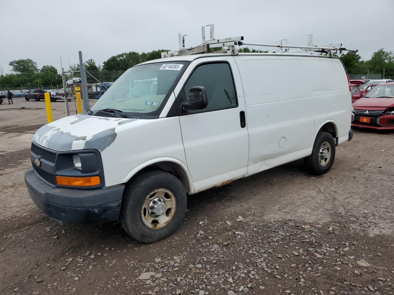 2010 Chevrolet Express G2500 на продаже в Chalfont, PA - Side