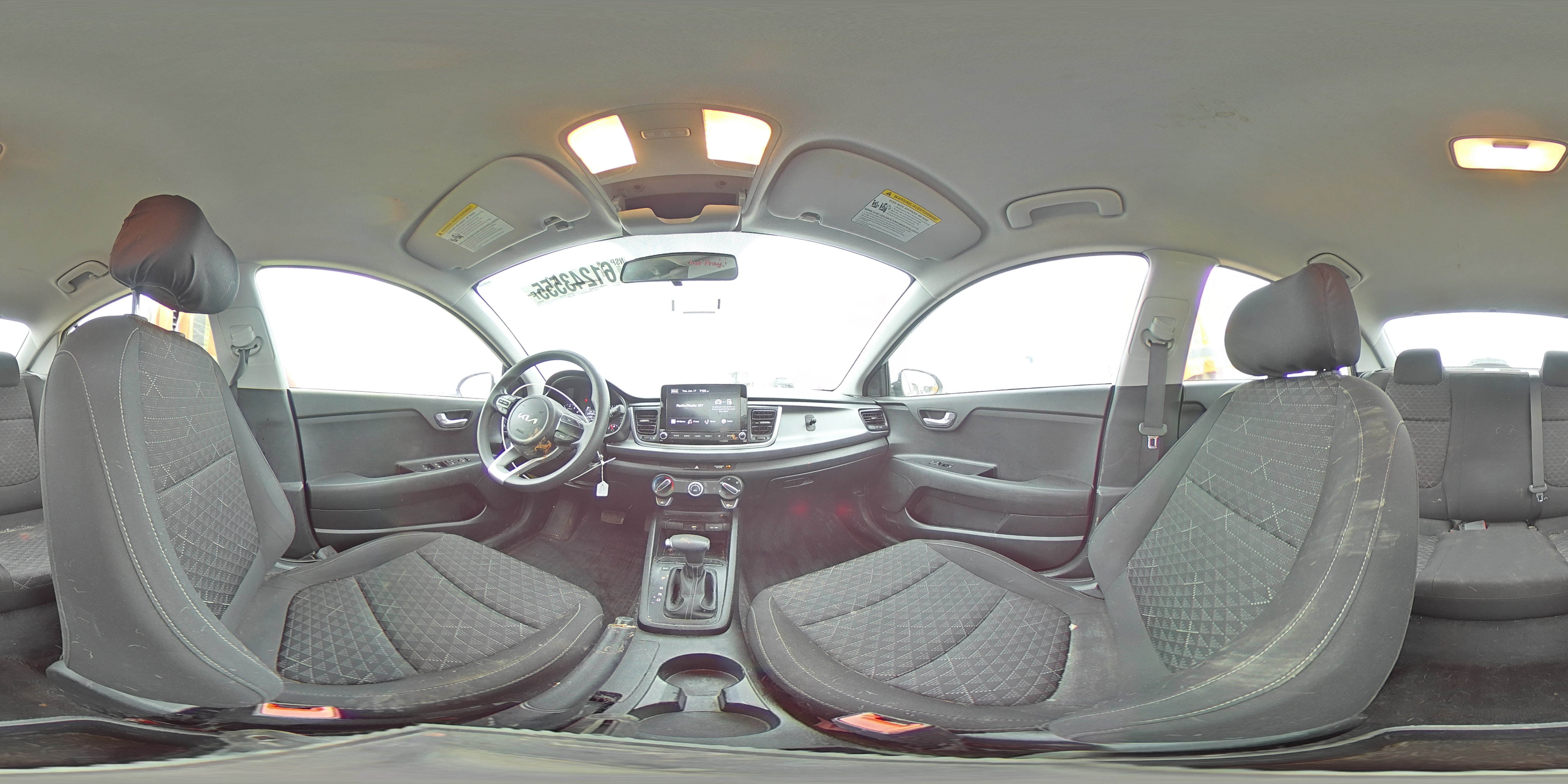 2022 Kia Rio Lx VIN: 3KPA24AD7NE463002 Lot: 61243555