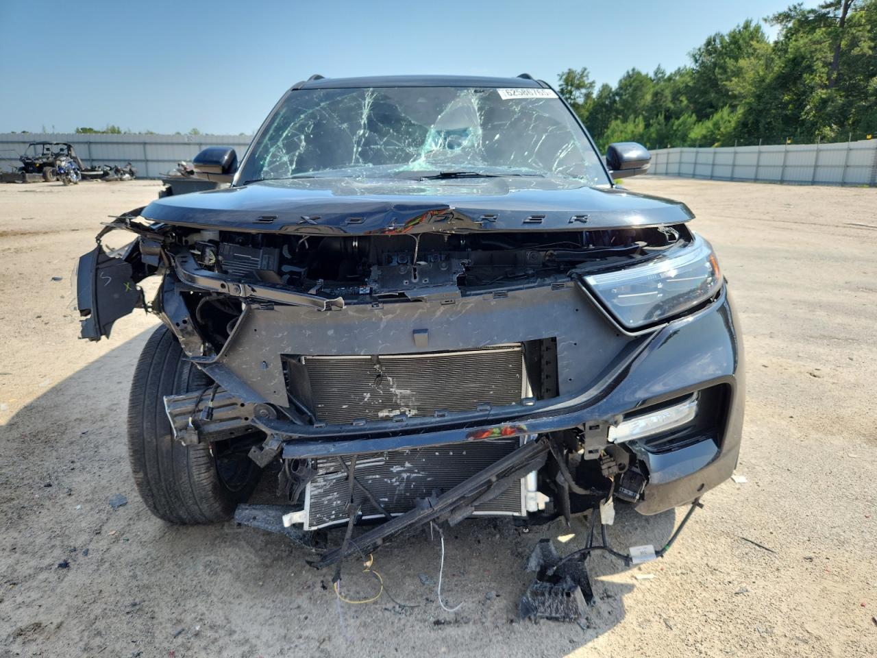 2021 Ford Explorer St VIN: 1FM5K8GC5MGB28404 Lot: 62586765