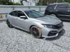 2021 Honda Civic Sport en Venta en Riverview, FL - Rear End