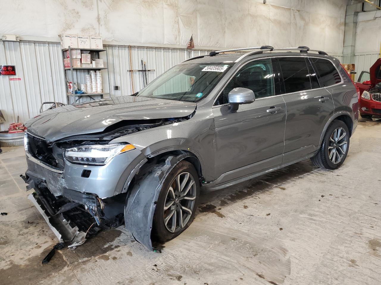 2019 Volvo Xc90 T6 Momentum იყიდება Milwaukee-ში, WI - Front End