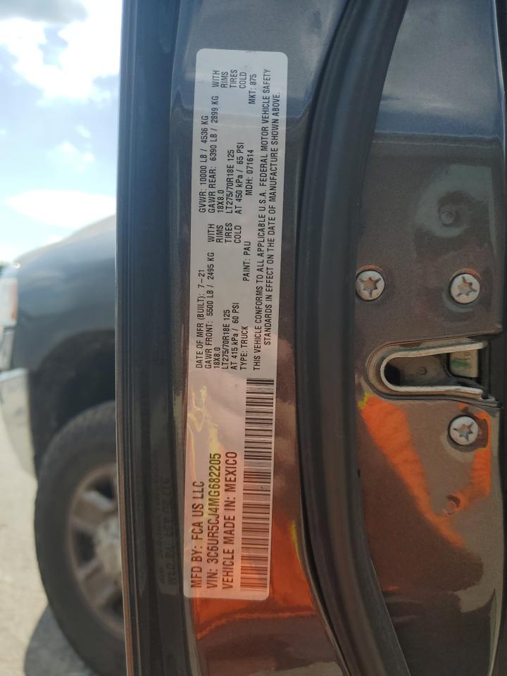 3c6ur5cj4mg682205 3C6UR5CJ4MG682205 2021 Ram 2500 Tradesman