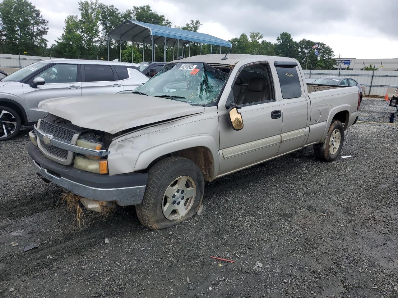 2005 Chevrolet Silverado K1500 de vânzare în Spartanburg, SC - Rollover