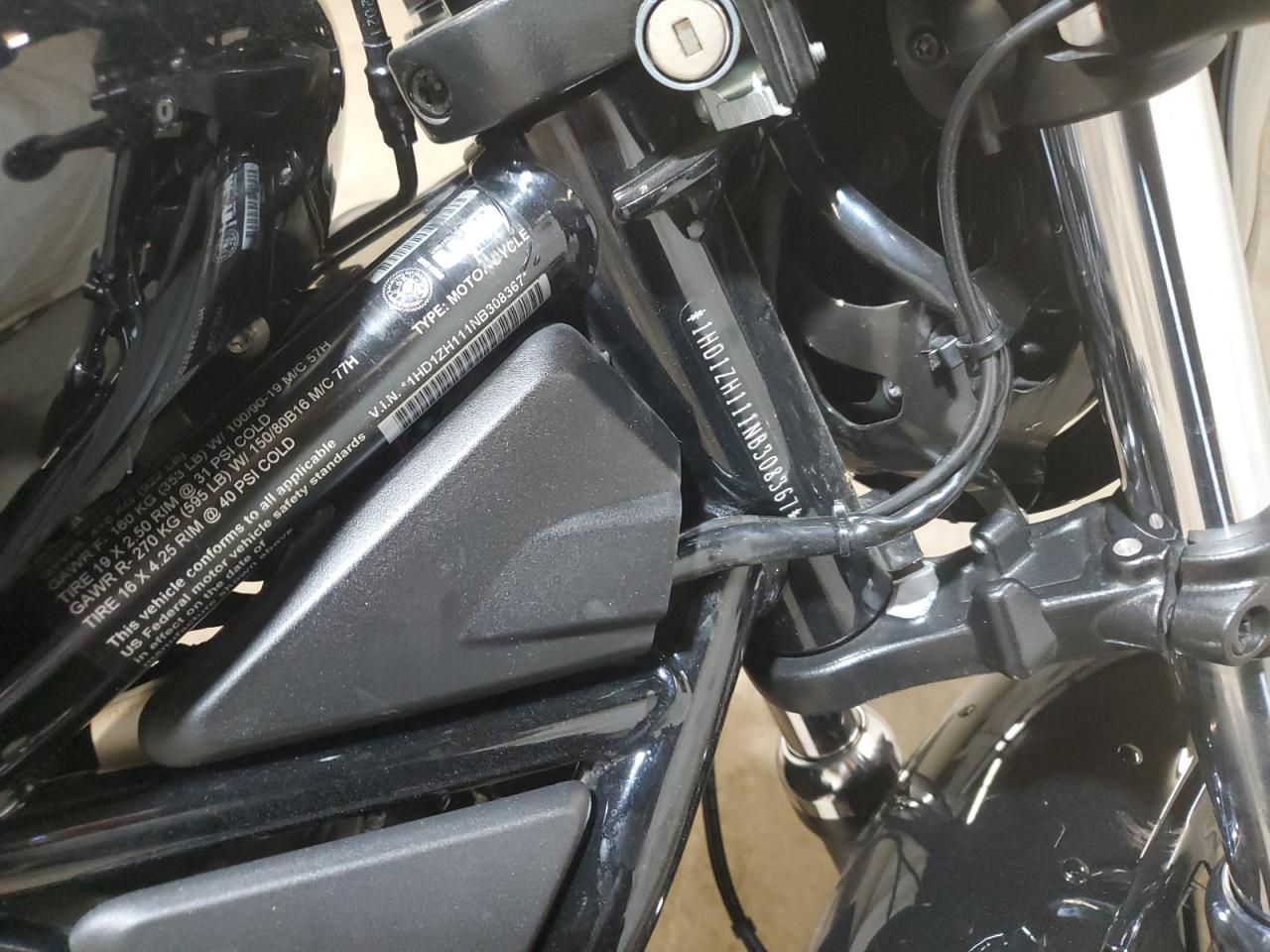 2022 Harley-Davidson Rh975 VIN: 1HD1ZH111NB308367 Lot: 62286195