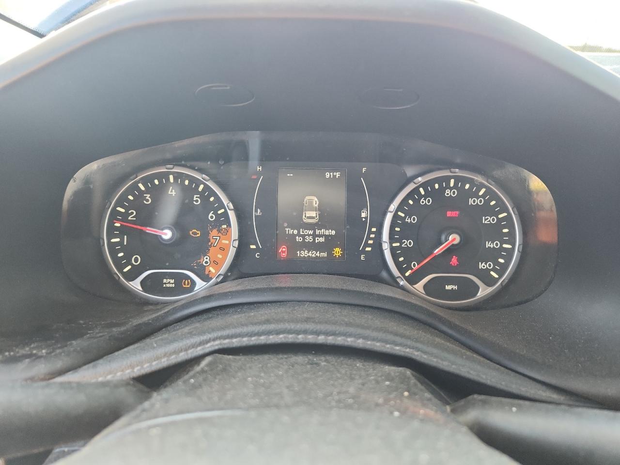 JEEP RENEGADE 2016 VIN ZACCJABW9GPD01923 photo 9