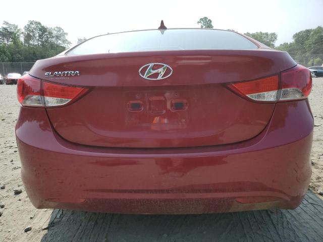 Sedans HYUNDAI ELANTRA 2013 Czerwony