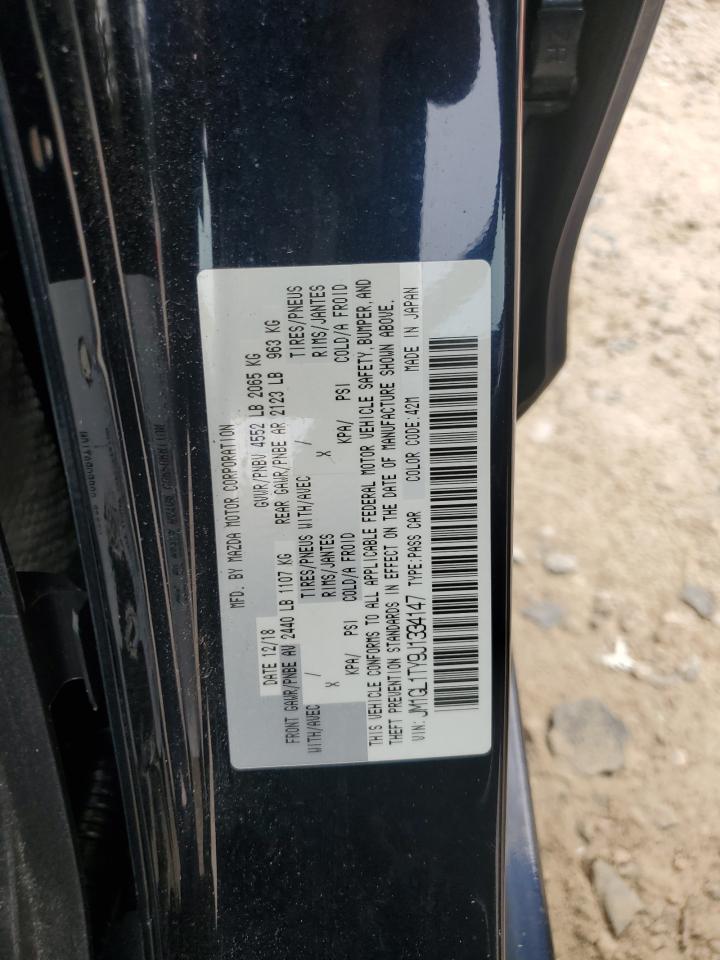 2018 Mazda 6 Grand Touring VIN: JM1GL1TY9J1334147 Lot: 62339155