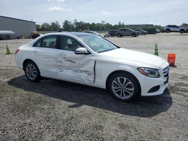  MERCEDES-BENZ C-CLASS 2018 White