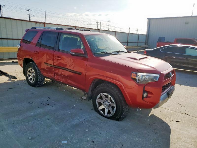  TOYOTA 4RUNNER 2016 Czerwony