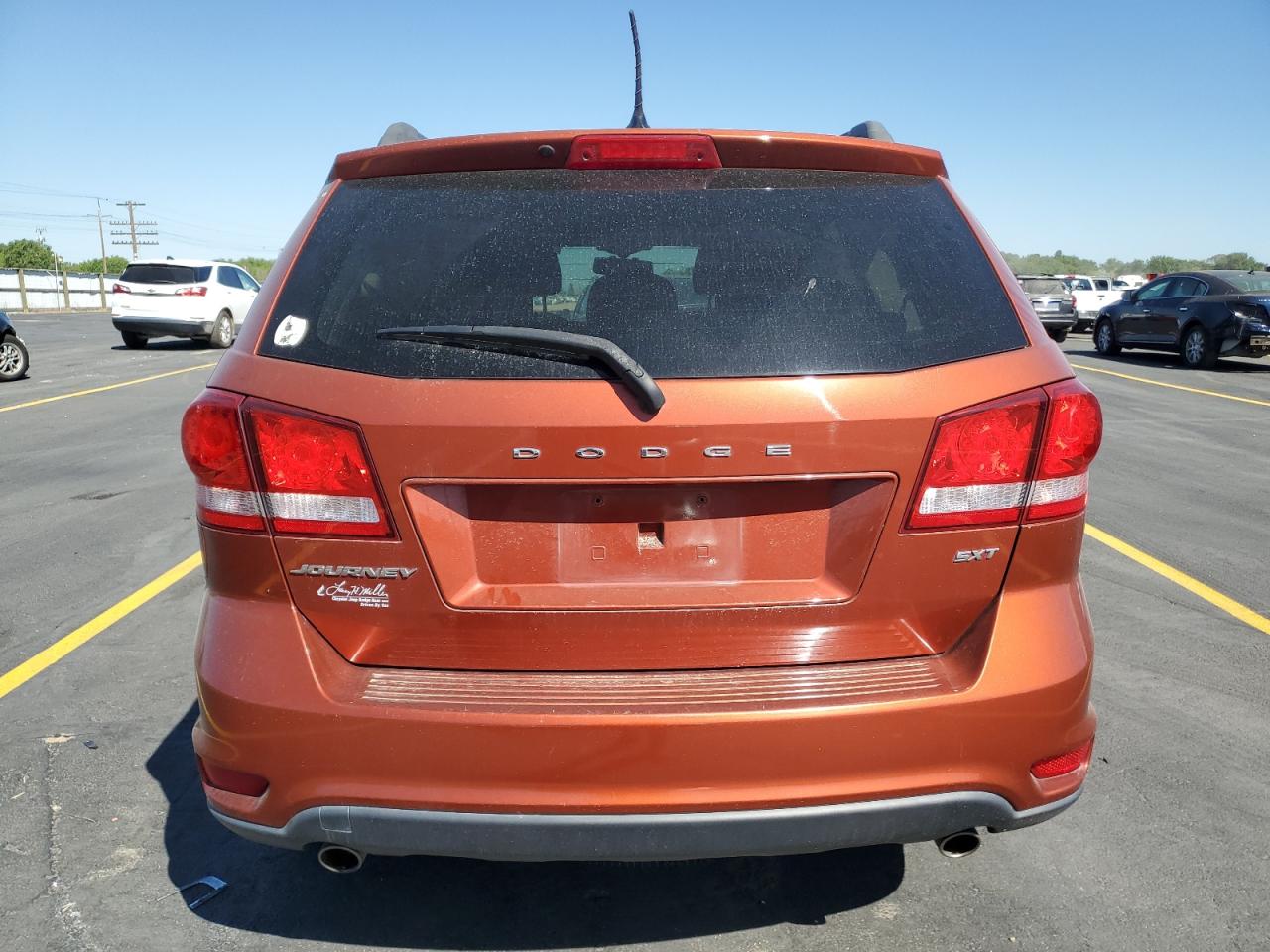 2014 Dodge Journey Sxt VIN: 3C4PDCBG3ET183922 Lot: 59942025
