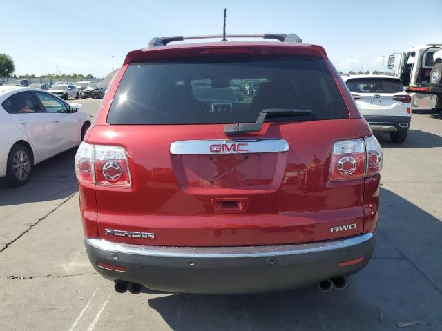  GMC ACADIA 2012 Czerwony
