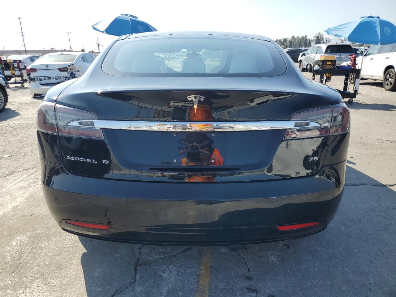2017 Tesla Model S VIN: 5YJSA1E14HF209736 Lot: 62951675