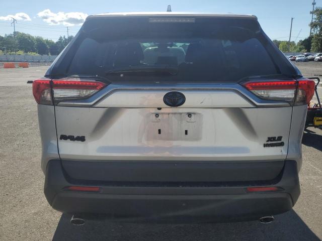  TOYOTA RAV4 2021 Серебристый
