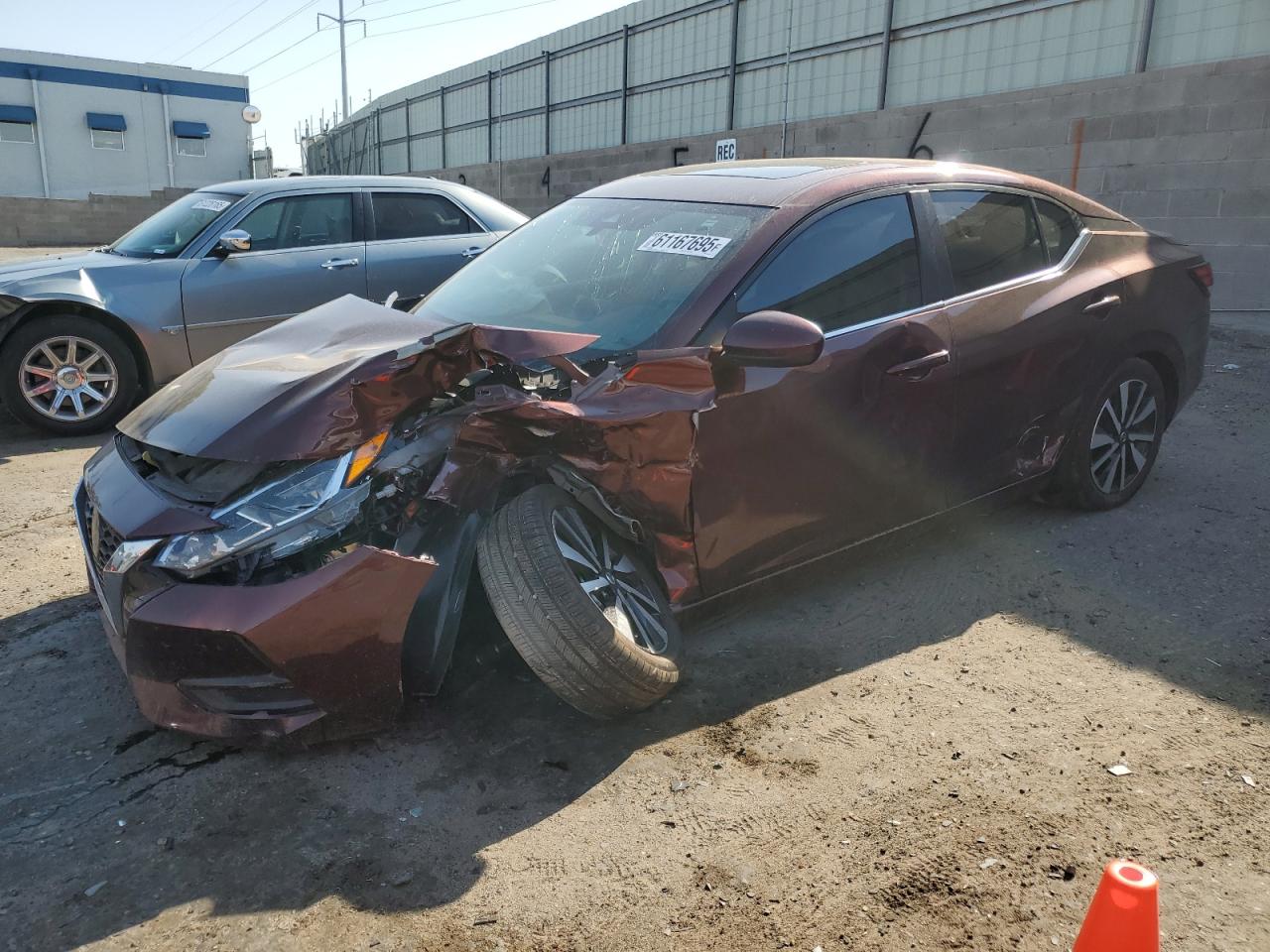 2022 Nissan Sentra Sv VIN: 3N1AB8CV5NY311024 Lot: 61167695