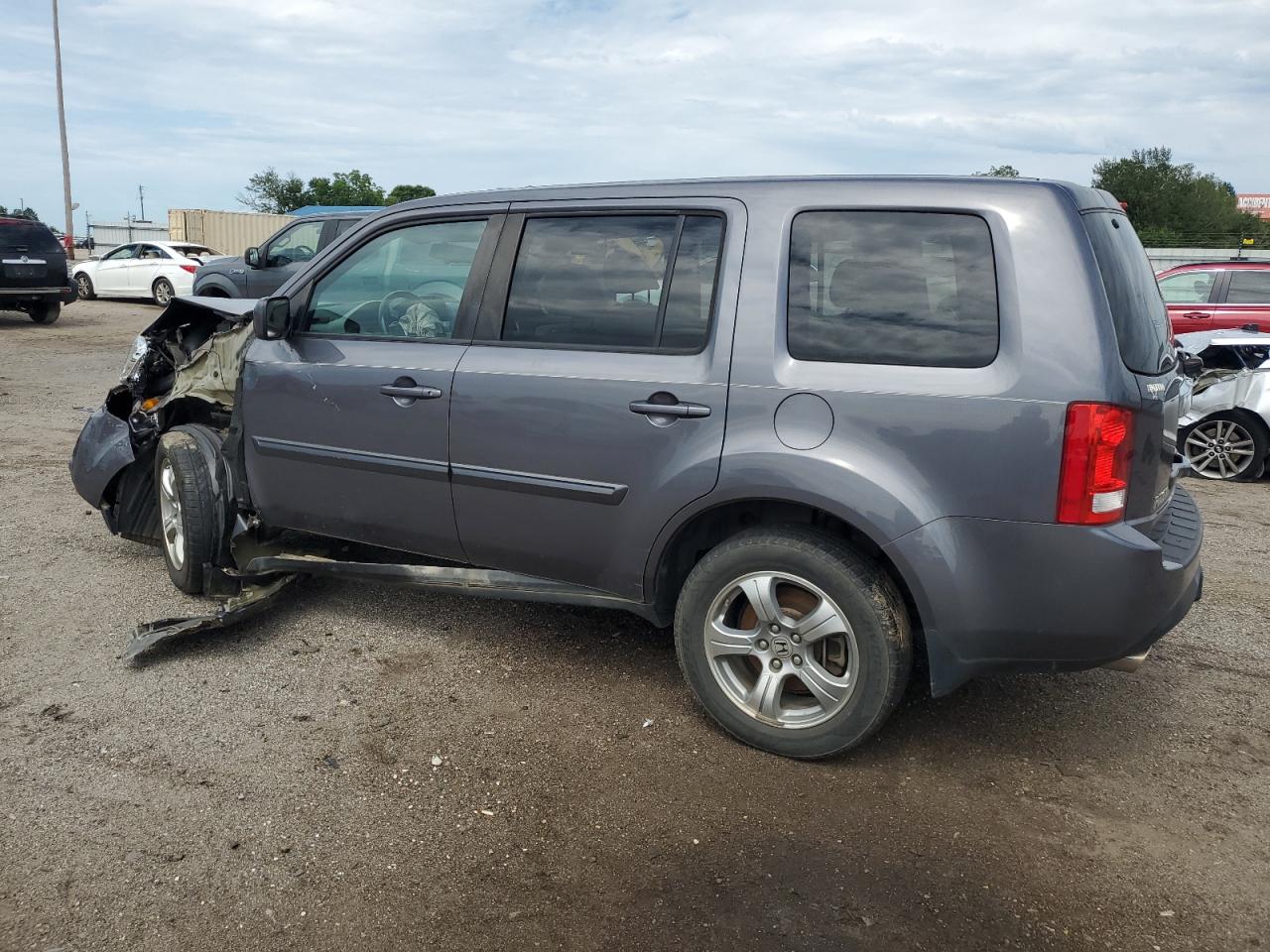 HONDA PILOT 2014 VIN 5FNYF3H51EB002593 фото 2