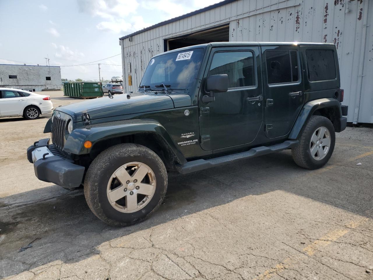 2011 Jeep Wrangler Unlimited Sahara იყიდება Chicago Heights-ში, IL - Normal Wear