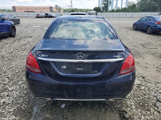  MERCEDES-BENZ C-CLASS 2018 Granatowy