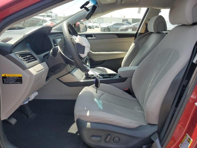  HYUNDAI SONATA 2015 Red