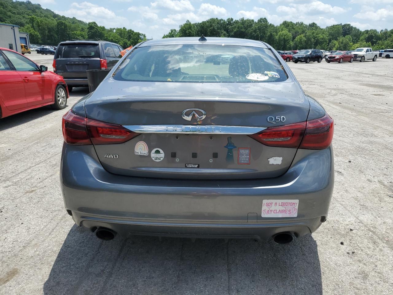 2019 Infiniti Q50 Luxe VIN: JN1EV7AR2KM555009 Lot: 61766745